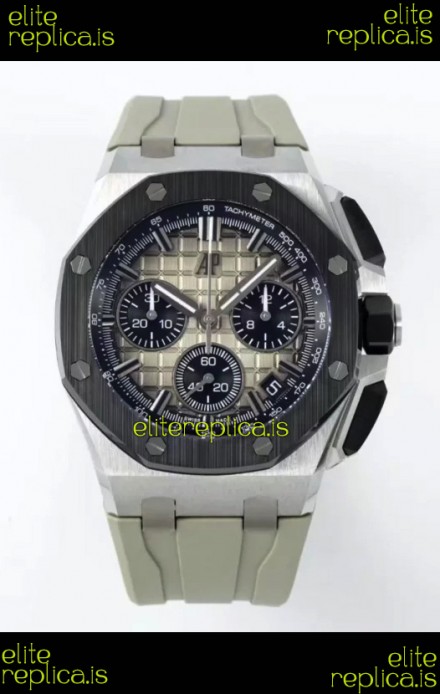 Royal Oak Offshore Chronograph 26420 Smoked Dial Super Clone Watch 