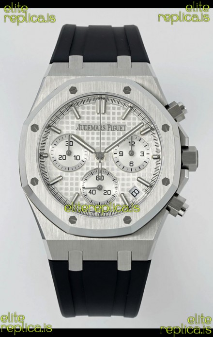 Royal Oak Chrono 26240 White Dial Super Clone Watch 