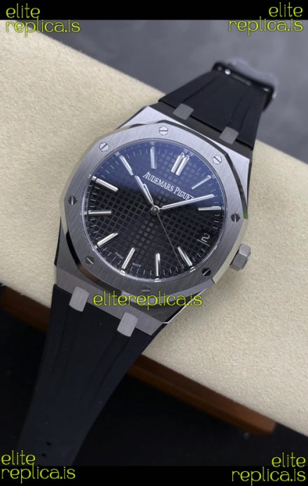 Royal Oak 15510 41mm Black Dial Super Clone Watch 