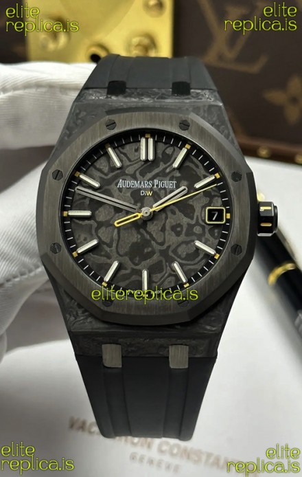 Royal Oak Sypder Voidline DiW 15500 Black Carbon Super Clone Watch 