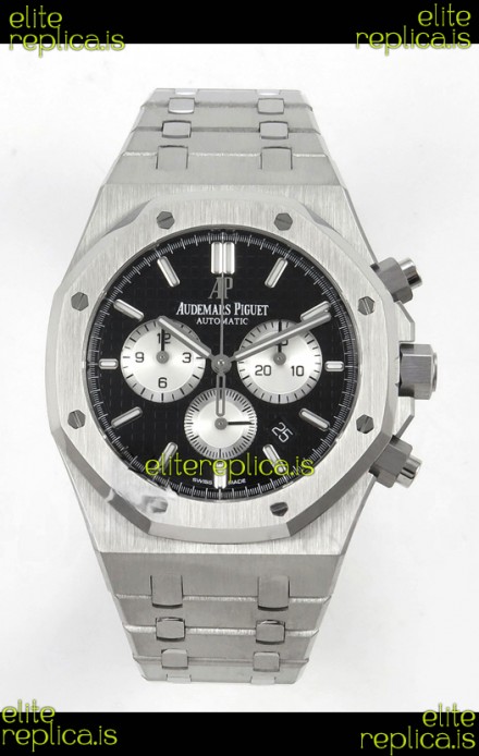 Royal Oak Chrono 26331 Black Dial Super Clone Watch 