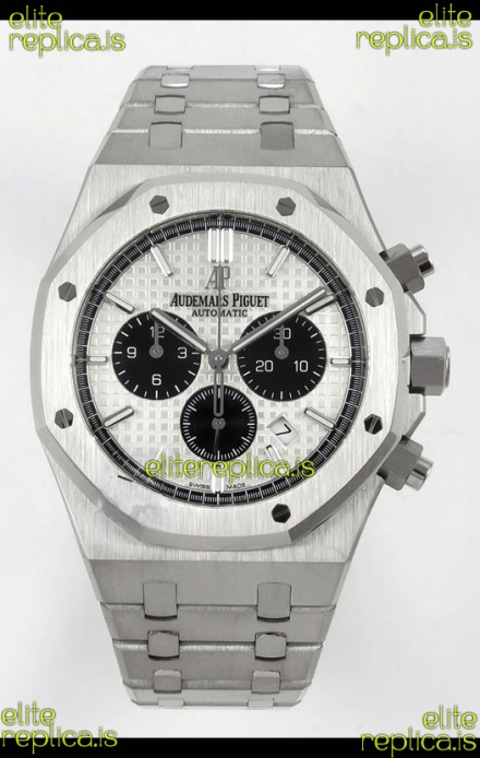 Royal Oak Chrono 26331 White Dial Super Clone Watch 