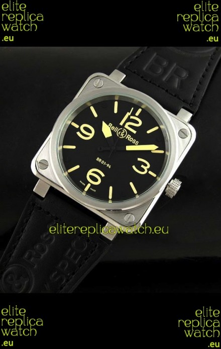 Bell and Ross BR01-94 Swiss Watch in Black Dial