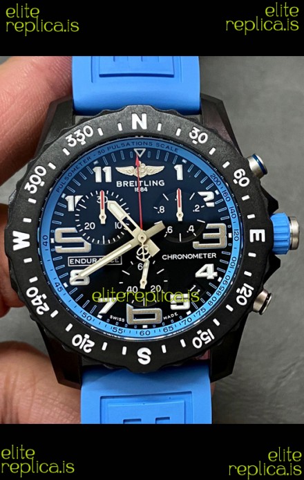 Breitling Endurance PRO 44 Light Blue Strap Swiss Quartz Replica Watch