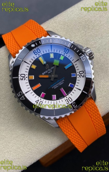 SuperOcean 42 A17375211B2S4 Black Dial Super Clone Watch 