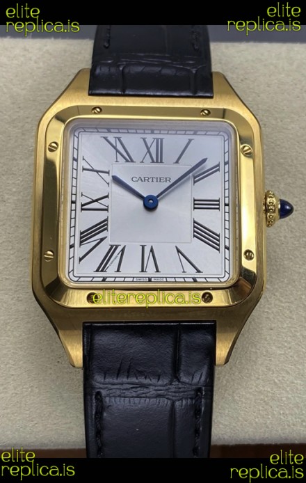 Cartier Santos Dumont in Yellow Gold 31MM Super Clone Watch 