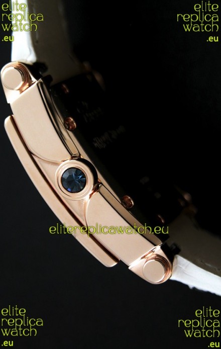 Chopard Happy Sport Swiss Replica Watch in Pink Strap
