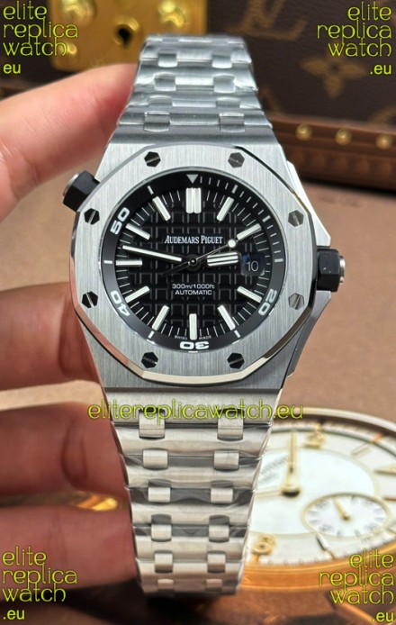 Audemars Piguet Royal Oak Offshore Diver 1:1 Mirror Swiss Replica Watch - Steel Strap