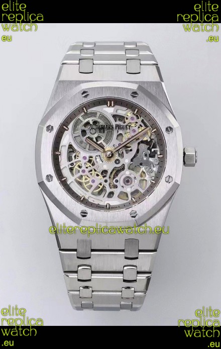 Audemars Piguet Super Clone Royal Oak Jumbo Extra-Thin Steel Casing Watch 