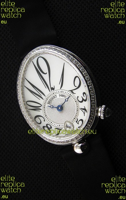 Breguet Reine De Naples Ladies Swiss 1:1 Stainless Steel Mirror Replica Watch 