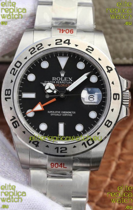 Rolex Explorer M216570-001 1:1 Mirror Replica Watch - Black Dial in 904L Steel 42MM