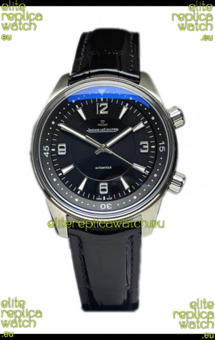 Jaeger LeCoultre Polaris Automatic Black Dial Steel Casing 41MM Swiss Replica Watch 