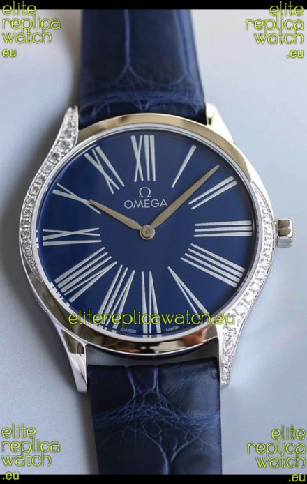 Omega De Ville Tresor Edition Swiss Quartz Watch 36MM Steel Casing White Dial