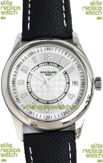 Patek Philippe Calatrava 6007 Steel Dial 904L Steel Casing 1:1 Mirror Replica Watch