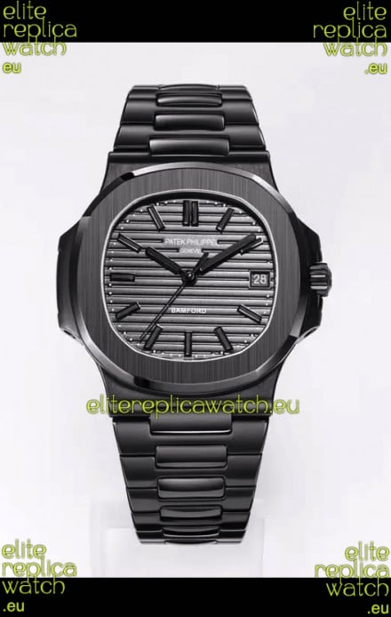 Patek Philippe Nautilus 5711 BAMFORD Edition DLC Coated 1:1 Mirror Swiss Replica Watch