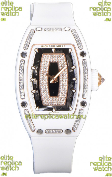 Richard Mille RM007 White Ceramic Automatic Superclone Swiss Replica Watch