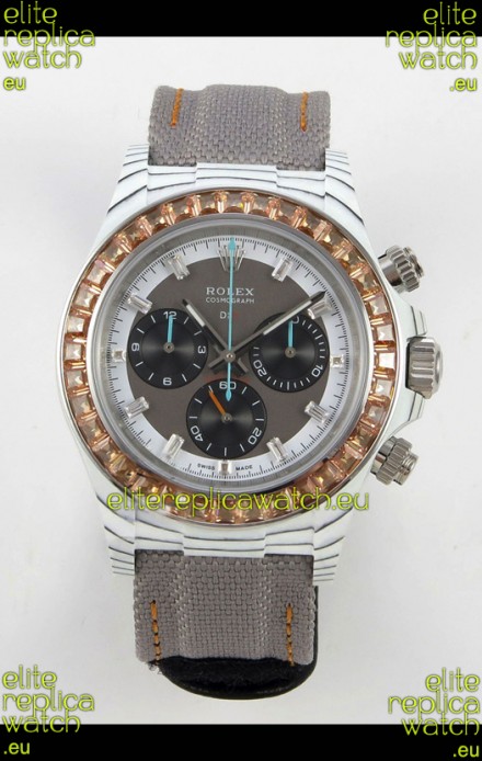 Rolex Daytona Super Clone DiW White CarboQuartz Edition Swiss Replica Watch