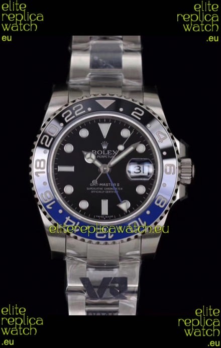 Rolex GMT Masters II 126710BLNR Batman Cal.3186 Movement Swiss Replica - Ultimate 904L Steel Watch