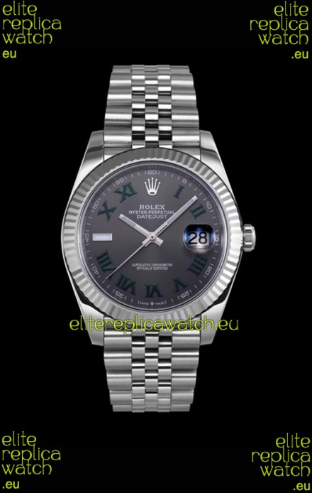 Rolex Datejust Wimbledon Cal.3235 Movement Swiss Watch - Ultimate 904L Steel 41MM
