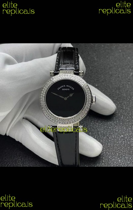 Franck Muller Double Mystery Swiss Quartz Watch in Steel Casing