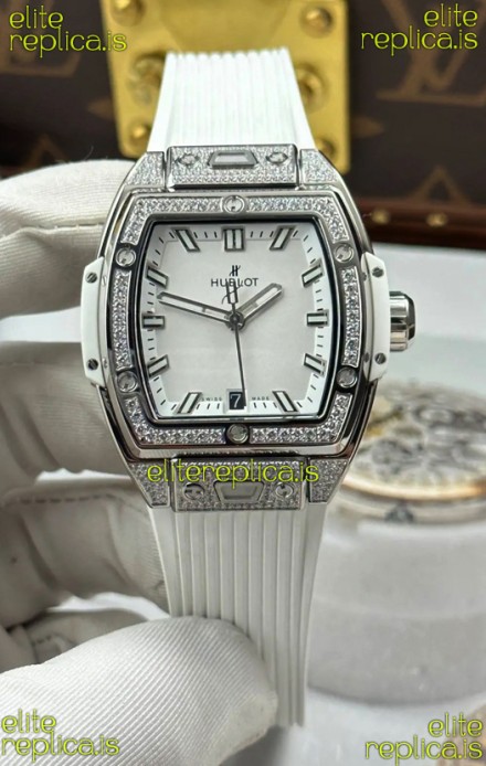 Hublot Spirit of Big Bang Steel Case White Dial 39MM Super Clone Watch 