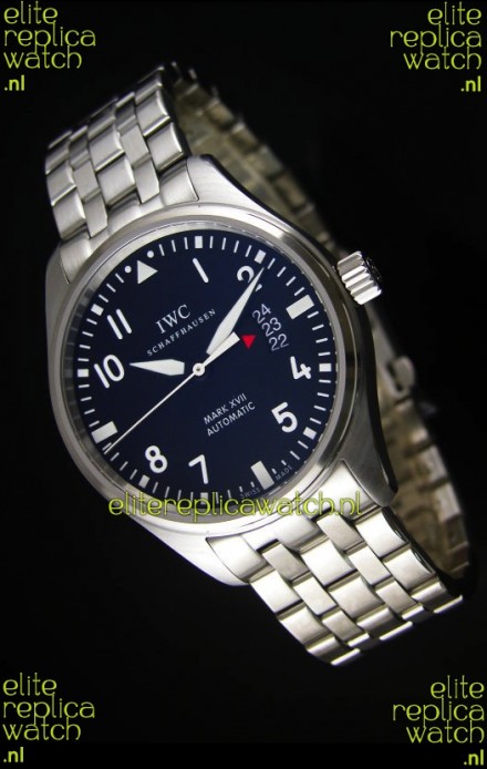 IWC MARK XVII Swiss Replica Watch in Steel Casing - 1:1 Mirror Replica 