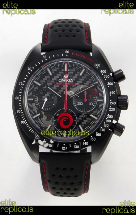Omega Speedmaster Team Alinghi Black Ceramic Super Clone Watch 