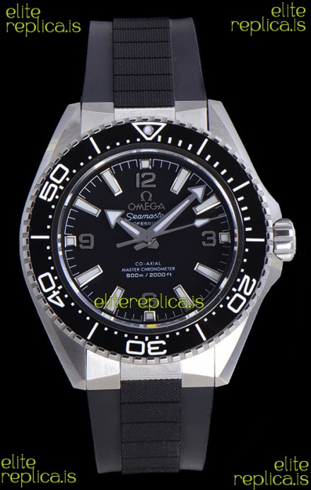 Omega Seamaster Planet Ocean Black Bezel Rubber Strap 42MM Super Clone Watch 