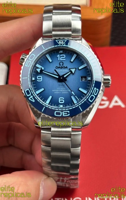 Omega Seamaster Planet Ocean 39.5MM Summer Blue Dial Super Clone Watch 