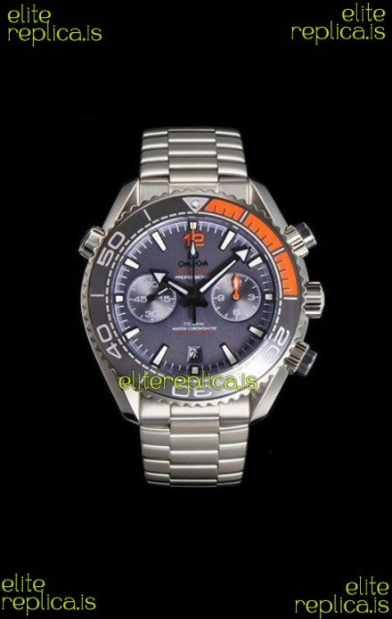 Omega Speedmaster Planet Ocean Grey Dial Super Clone Watch 