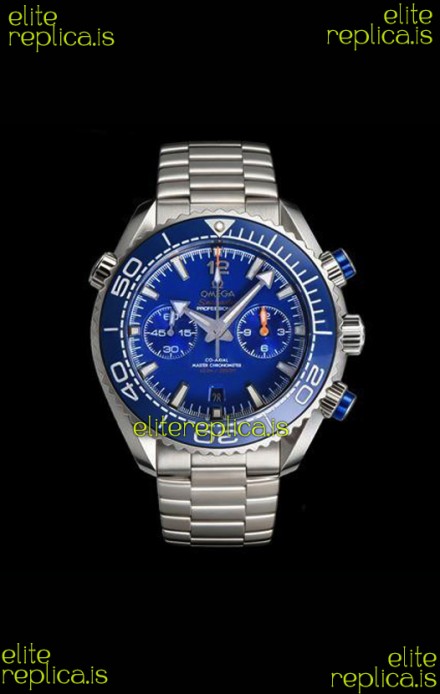 Omega Speedmaster Planet Ocean Blue Dial Super Clone Watch 
