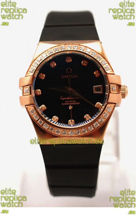 Omega Constellation Ladies Replica Watch - 35MM