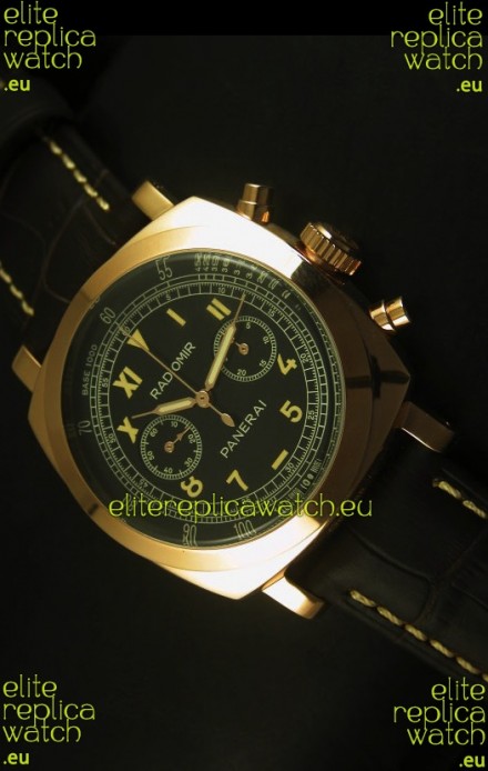Panerai Radiomir PAM519 1940 Chronograph Rose Gold Watch