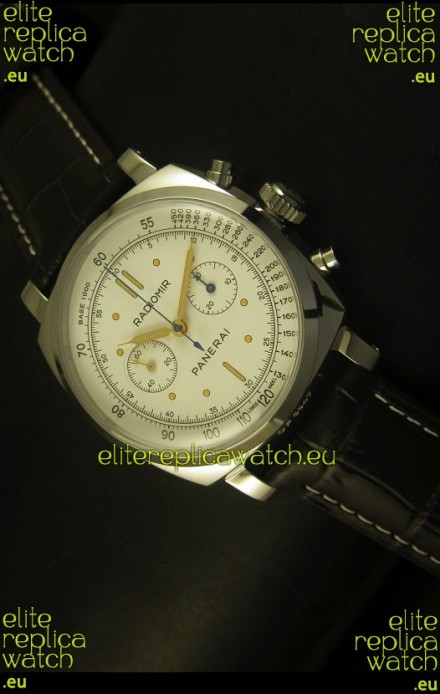 Panerai Radiomir PAM518 1940 Chronograph Watch - White Dial