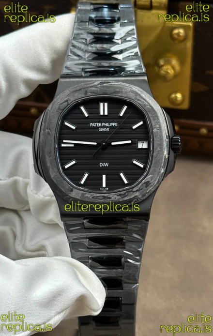 Patek Philippe Nautilus 5711 DiW FULL CARBON Super Clone Watch 