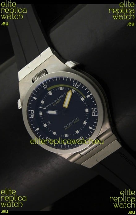 Porsche Design Diver Swiss Titanium Watch in Black Dial - Ultimate Mirror Replica