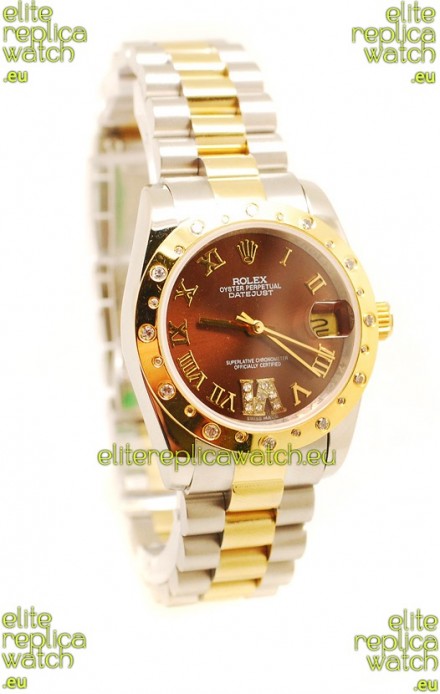 Rolex DateJust Mid-Sized Japanese Replica Watch