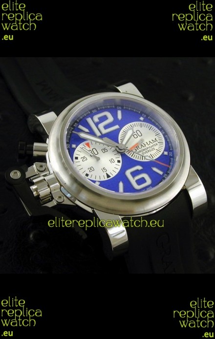 Graham Chronofighter Oversize Swiss Replica Watch in Black Dial