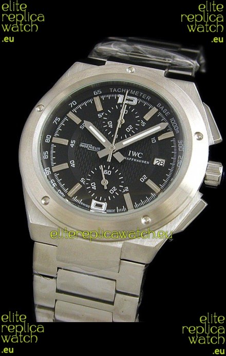 IWC Ingenieur Swiss Watch in Black Dial