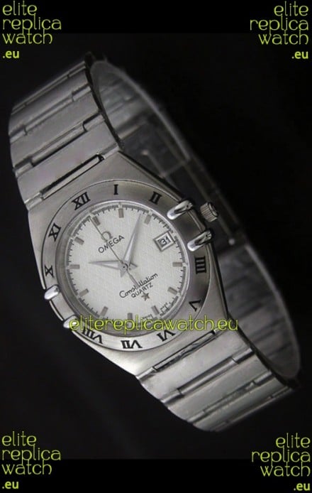 Omega Constellation Quartz in White Dial
