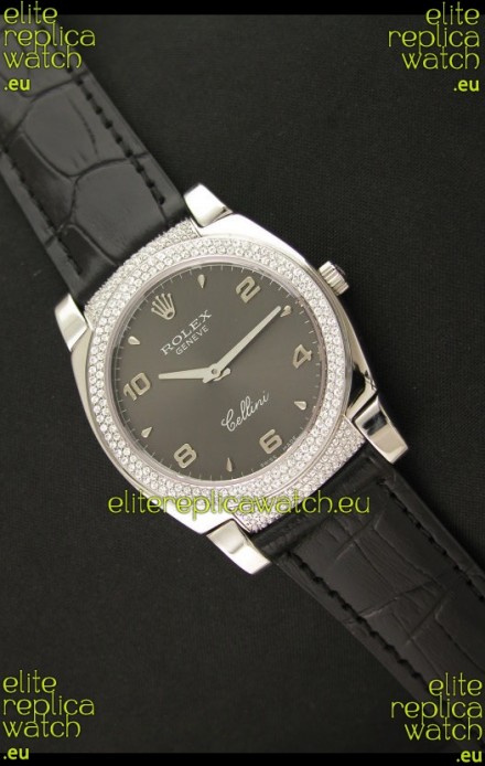 Rolex Cellini Japanese Replica Watch in Arabic Markers