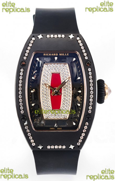 Richard Mille RM007 Black Ceramic Automatic Super Clone Watch 