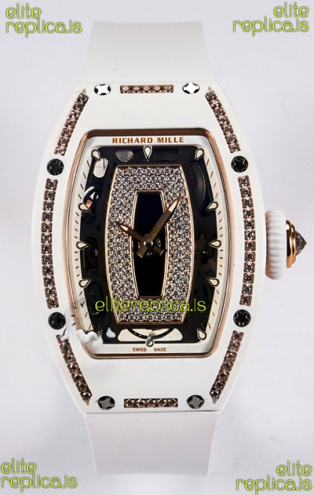 Richard Mille RM007 White Ceramic Automatic Super Clone Watch 