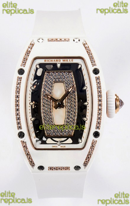 Richard Mille RM007 White Ceramic Automatic Super Clone Watch 