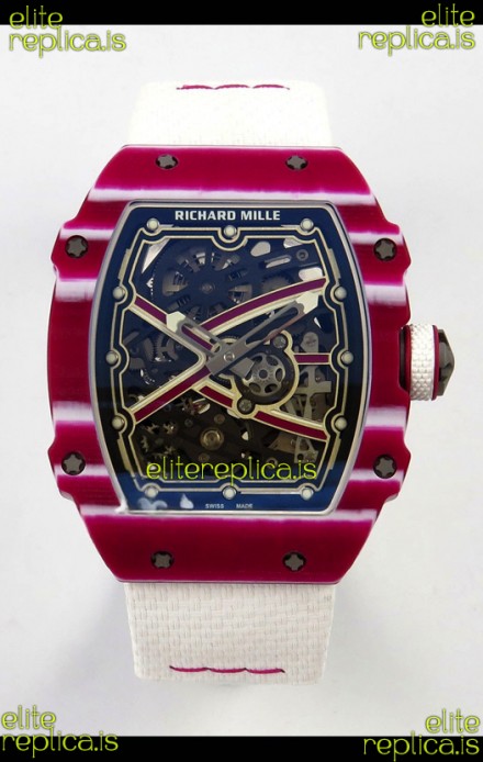 Richard Mille RM67-02 Red NTPT 37 Grams CRMA7 Clone Movement 