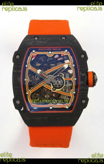 Richard Mille RM67-02 Black NTPT 37 Grams CRMA7 Clone Movement 