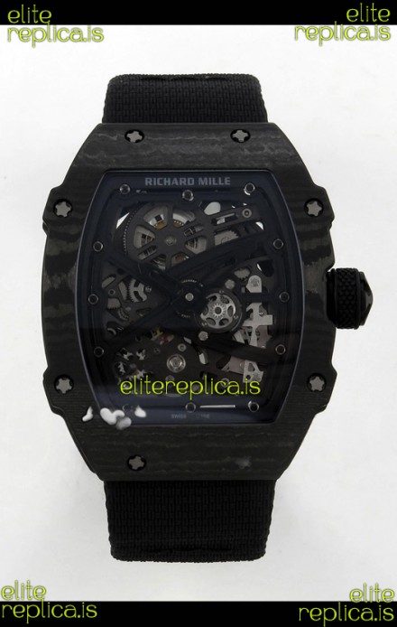 Richard Mille RM67-02 Black NTPT 37 Grams CRMA7 Clone Movement 