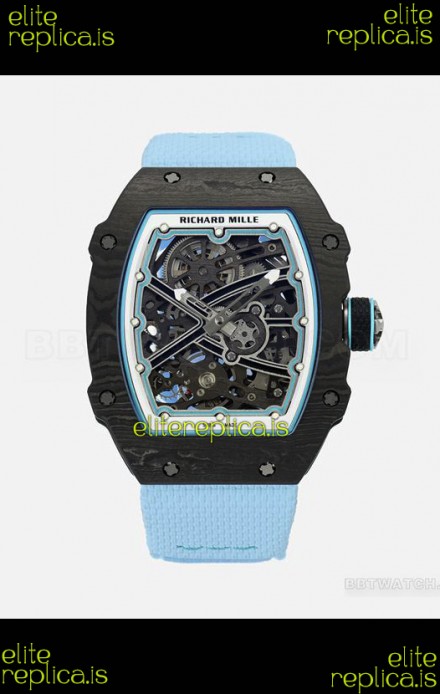 Richard Mille RM67-02 Black NTPT 37 Grams CRMA7 Clone Movement 