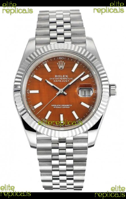 Rolex Datejust Cal.3235 Movement Tiger Dial 41MM Super Clone Watch 