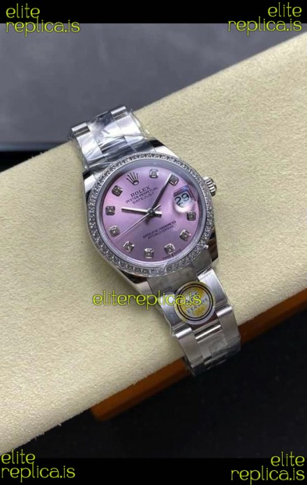 Rolex Super Clone Datejust 31MM Pink Dial Oyster Super Clone Watch
